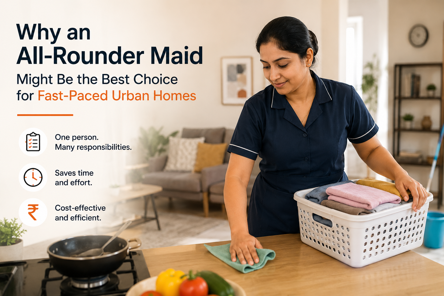 Why an All-Rounder Maid Might Be the Best Choice for Fast-Paced Urban Homes